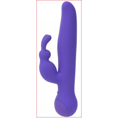 Вибратор-кролик с сенсорным управлением и ротацией Touch by SWAN – Duo Purple, глубокая вибрация