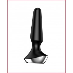 Анальна смарт-вібропробка Satisfyer Plug-ilicious 2 Black