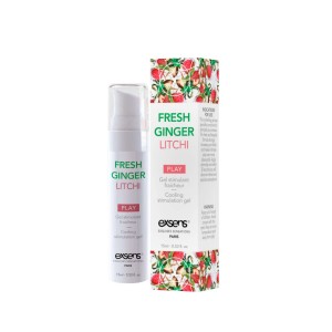 Розпродаж!!! Стимулюючий гель EXSENS Kissable Fresh Ginger Litchi 15мл (термін придатності 01.2024)