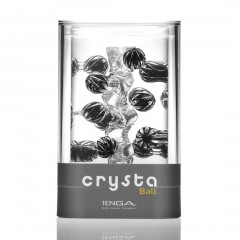 Мастурбатор TENGA Crysta Ball, уникальный рельеф, стимулирующие плотные шарики, прозрачный материал.