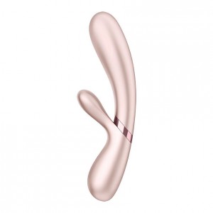 Смарт вібратор-кролик із підігрівом Satisfyer Hot Lover Nude (м'ята упаковка)