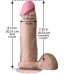 Фалоімітатор Doc Johnson The Realistic Cock 8 inch White - ULTRASKYN, Vack-U-Lock  (м'ята упаковка) , , Doc Johnson (США)
