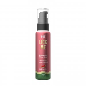 Гель для оральних пестощів з зігрівальним ефектом INTT Lick Me Kissable Gel Watermelon 50 мл