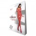 Бодистокинг с крупной сеткой Passion BS077 red , Секси белье