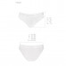 Трусики с широкой резинкой и кружевом Passion PS001 PANTIES white, size M , Секси белье