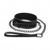 Нашийник с повідцем Bedroom Fantasies Collar & Leash , ,