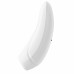 Вакуумный клиторальный стимулятор Satisfyer Curvy 1+ White , Вібратори, Satisfyer (Німеччина)