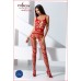 Бодістокінг Passion BS058 red, комбінезон, дуже повітряний , Комбінезони,