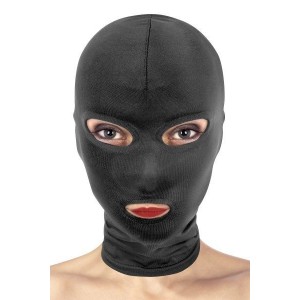 Капюшон для БДСМ з відкритими очима та ротом Fetish Tentation Open Mouth & Eyes Hood м'ята упаковка!