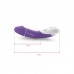 Мощный вибратор Mystim Terrific Truman Purple с двумя моторами и выраженной головкой , Вибраторы