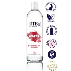 Змазка на водній основі BTB FLAVORED STRAWBERRY з ароматом полуниці (250 мл)