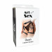 Сексуальні гартери Art of Sex - Gwen із натуральної шкіри, розмір XS-2XL, колір чорний , , Art of Sex (Україна)