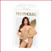 Бодістокінг у велику сітку Penthouse - Body Search White XL , Сексі білизна,