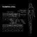 Сексуальные трусики с жемчугом и розочкой Aurora голубые, размер L-2XL , Трусики
