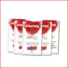 Пробник лубриканта с феромонами MAI ATTRACTION LUBS RED FRUITS (10 мл)