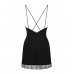 Obsessive Bella Rou chemise & thong XS/S ,