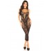 Сукня Leg Avenue Rhinestone Lace and Net Bodycon Dress One Size, Black , ,