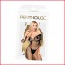 Бодістокінг з імітацією ліфа Penthouse - High Profile Black XL , Сексі білизна,