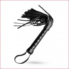 Батіг-флогер Whipped - Beat It Flogger - Black, екошкіра