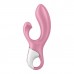 Вібратор-кролик Satisfyer Air Pump Bunny 2, надувається ,