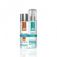 Комплект System JO GWP - H2O Anal Original Lubricant 120 мл + Misting Toy Cleaner 120 мл