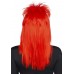 Leg Avenue Unisex rockstar wig Red , ,