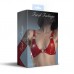 Ліф класичний Feral Feelings - Bikini Top Red Trasparent ,