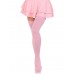 Щільні непрозорі панчохи Leg Avenue Opaque Nylon Thigh Highs Pink, One Size , ,