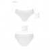 Трусики з прозорою вставкою Passion PS006 PANTIES white, size L , Сексі білизна, Passion (Польща)