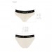 Трусики с широкой резинкой и кружевом Passion PS001 PANTIES ecru, size XL , Секси белье
