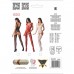 Бодистокинг Passion BS062 red, комбинезон, имитация чулок , Комбінезони,