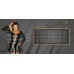 Сукня Noir Handmade F241 Short dress with powerwetlook skirt and tulle top - XL ,