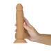 Фалоімітатор ADDICTION - 8" DUAL DENSITY SILICONE DILDO - CARAMEL ,