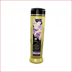 Масажна олія Shunga Sensation – Lavender (240 мл) натуральна зволожувальна