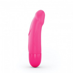 Вибратор Dorcel Real Vibration S Magenta 2.0, диаметр 3,7см, перезаряжается, для точки G, водостой