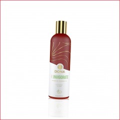 Натуральное массажное масло DONA Reinvigorate – Coconut & Lime (120 мл) с эфирными маслами