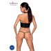 GENEVIA SET WITH OPEN BRA black L/XL - Passion , ,