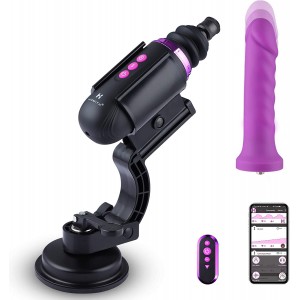 Міні секс-машина Hismith Mini Capsule Sex-Machine with Strong Suction Cup  (м'ята упаковка!!!)