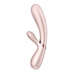 Смарт вібратор-кролик із підігрівом Satisfyer Hot Lover Nude (м'ята упаковка)