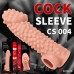 Насадка на член Kokos Cock Sleeve CS 004 L , ,