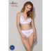 Трусики з широкою гумкою і мереживом Passion PS001 PANTIES white, size XL , Сексі білизна, Passion (Польща)