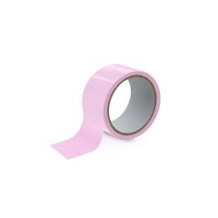 Скотч для бондажа Fetish Tentation Rose (15м), не липнет к коже и волоскам, только сам к себе