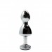 Анальна пробка Wooomy Lollypop Double Ball Metal Plug Red S ,