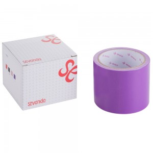 Електростатична стрічка для бондажу LOCKINK SEVANDA Electrostatic Tape - Purple Tape, 16 м
