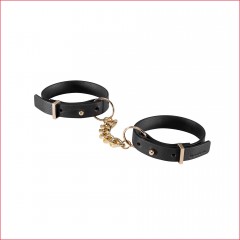 Наручники з екошкіри Bijoux Indiscrets Maze – Thin Handcuffs Black