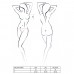 Комплект білизни MELISSA BIKINI black XXL/XXXL - Passion: ліф зі шнурівкою і трусики стрінги , Комплекти білизни,