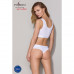 Трусики-бразилиана из хлопка Passion PS005 PANTIES white, size S , Секси белье