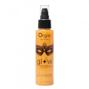 Олія-шимер для тіла Orgie – Glow Shimmering Body Oil (110 мл), чуттєвий аромат, зволоження