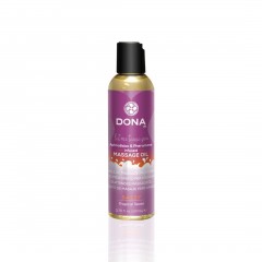 Масажна олія DONA Massage Oil SASSY – TROPICAL TEASE (110 мл) з феромонами та афродизіаками