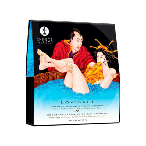 Гель для ванни Shunga LOVEBATH – Ocean temptations 650гр, робить воду ароматним желе зі SPA ефектом